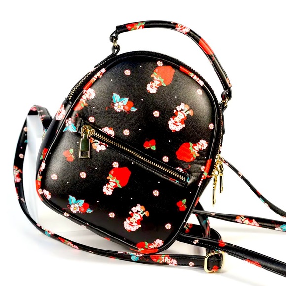 Strawberry Shortcake X Unique Vintage Itty Bitty Adventure Mini Backpack - Picture 1 of 3